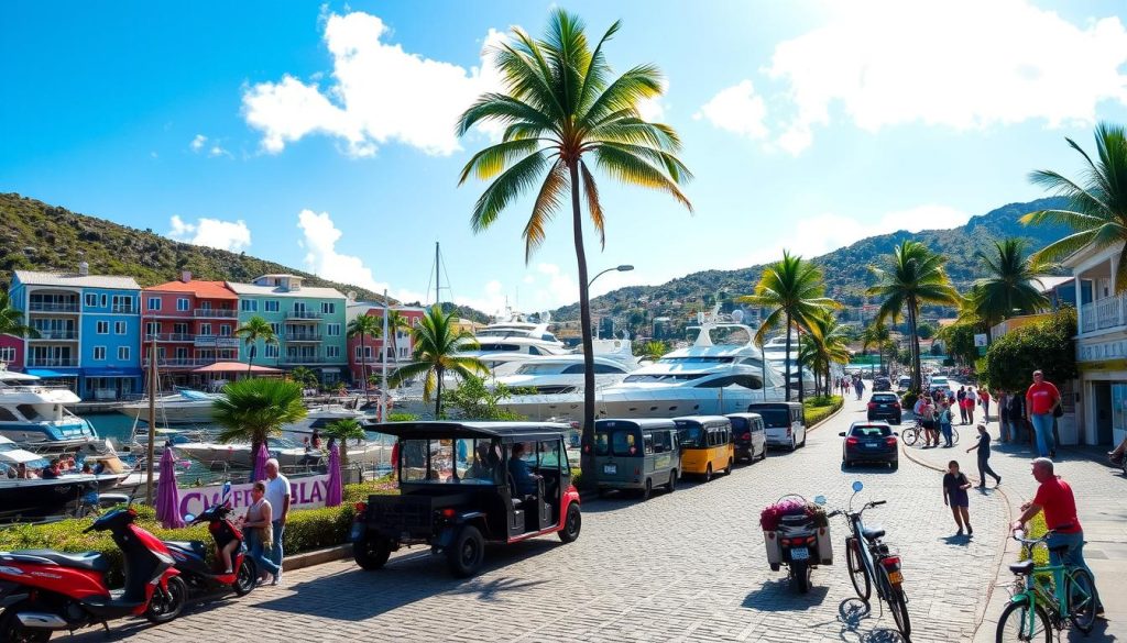 getting around Gustavia getting around Gustavia