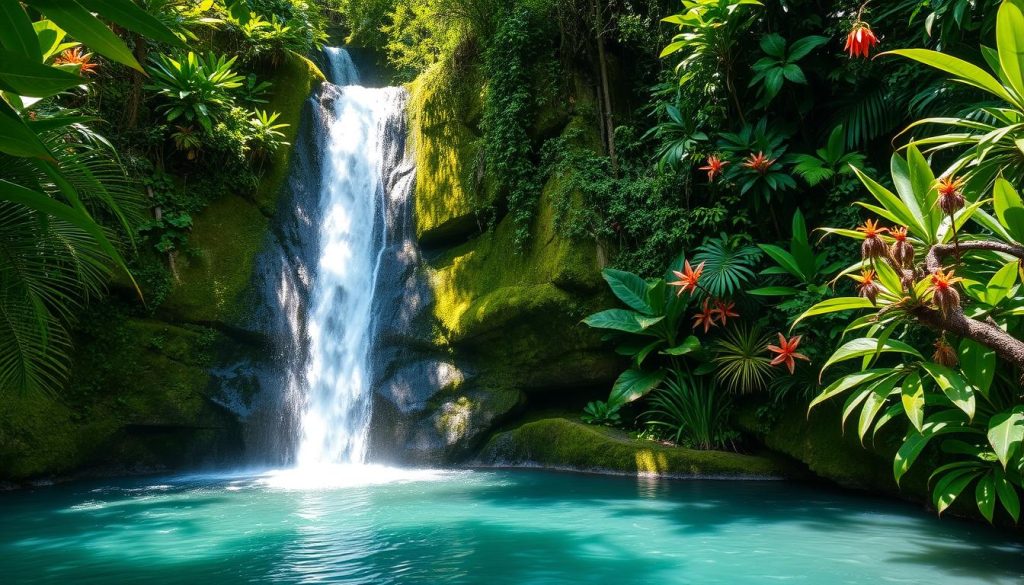 hidden waterfalls in Soufrière hidden waterfalls in Soufrière