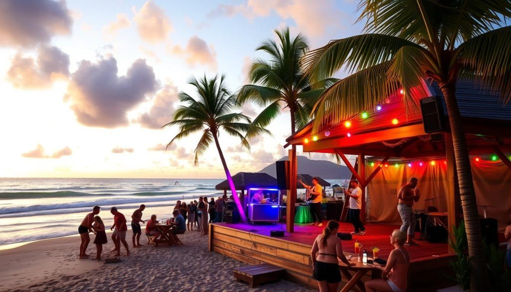 live music scene in Orient Bay live music scene in Orient Bay