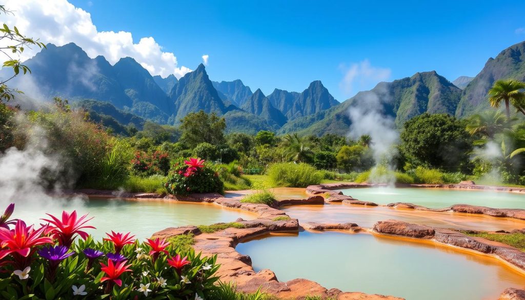 natural hot springs Soufrière natural hot springs Soufrière