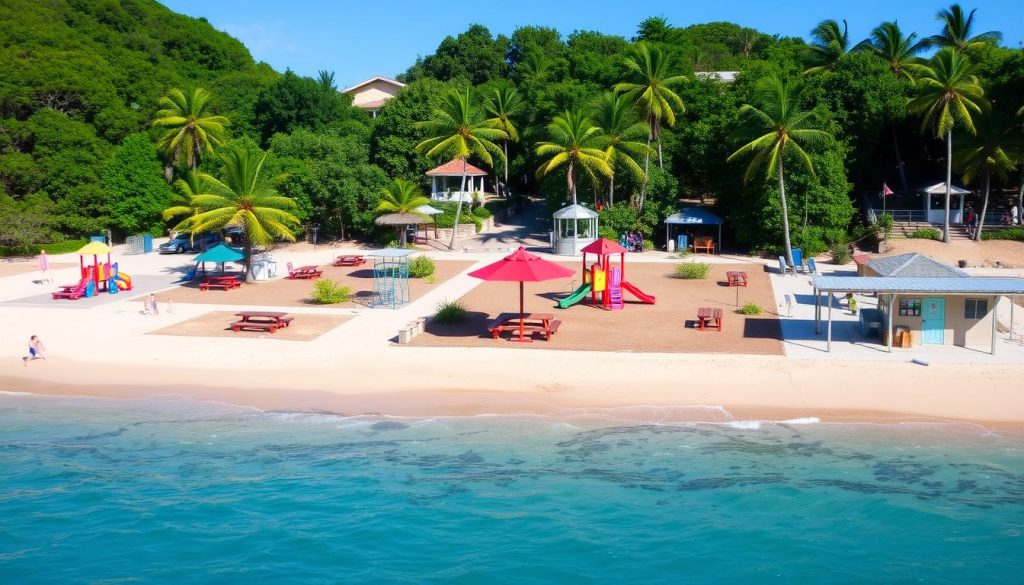 nearby facilities and amenities for families at Anse de Colombier nearby facilities and amenities for families at Anse de Colombier