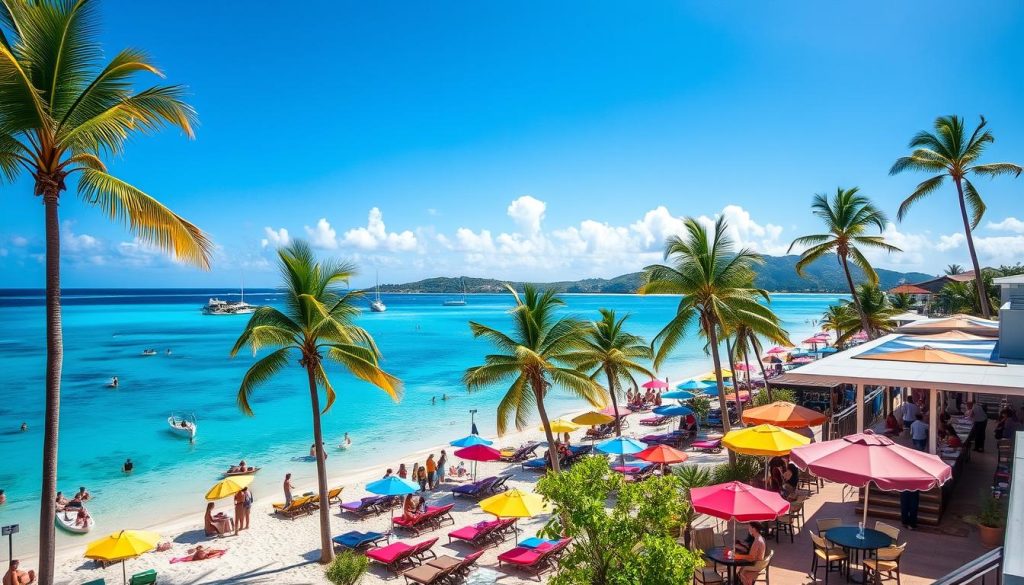 popular beach clubs in Orient Bay popular beach clubs in Orient Bay