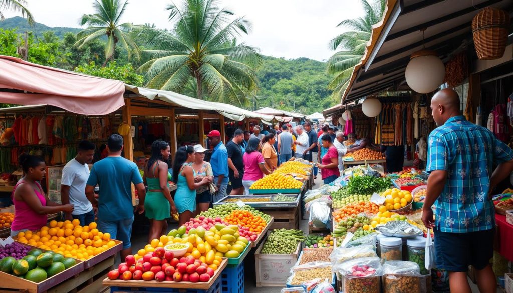 shopping in Castries shopping in Castries