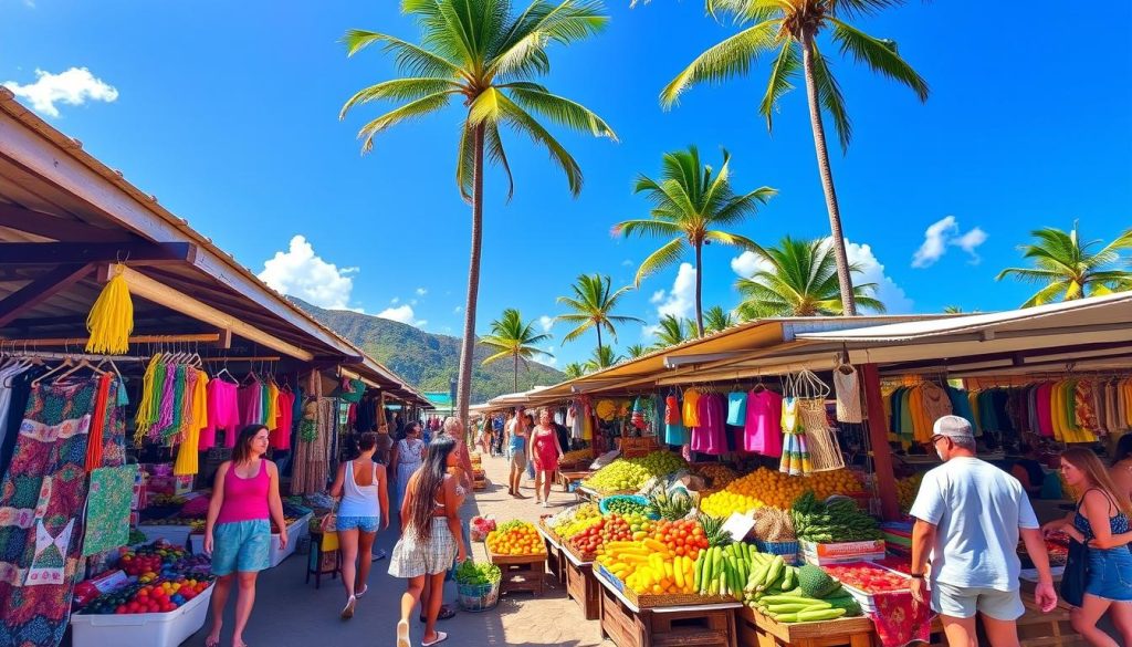shopping in Orient Bay shopping in Orient Bay