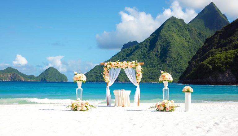 st lucia pigeon island weddings