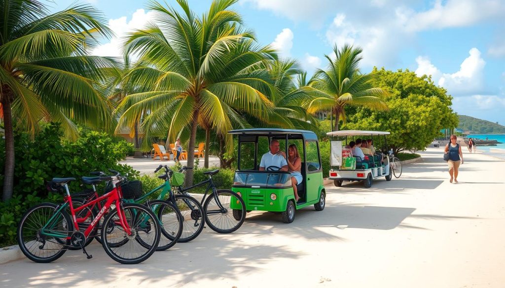 sustainable commuting options Maho Beach sustainable commuting options Maho Beach