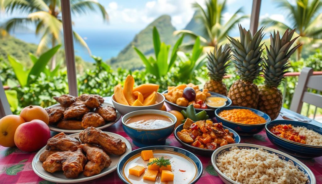 traditional Caribbean cuisine Castries traditional Caribbean cuisine Castries