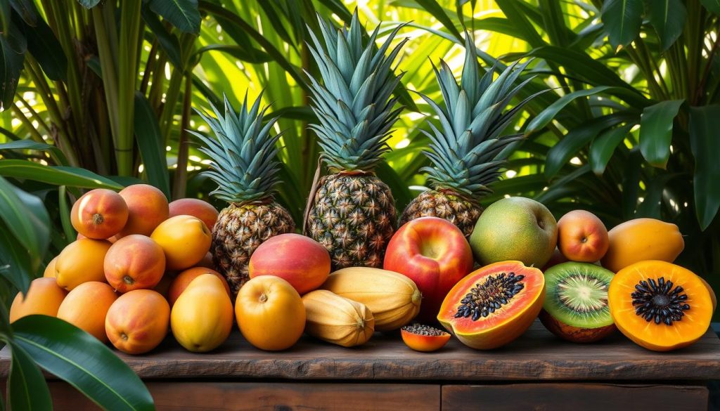 tropical fruits in Negril tropical fruits in Negril