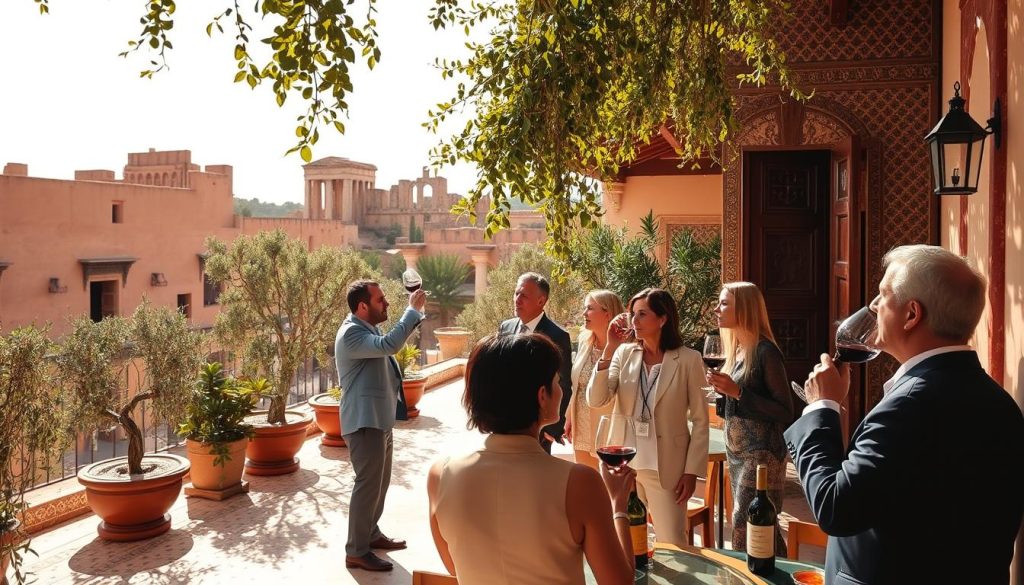 wine tasting in Morocco wine tasting in Morocco