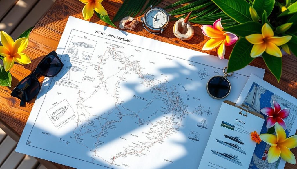 yacht charter itinerary yacht charter itinerary