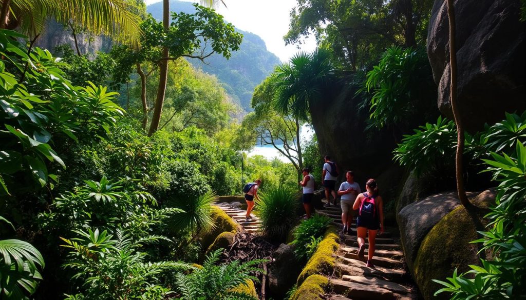 Anse Royale hiking trails Anse Royale hiking trails