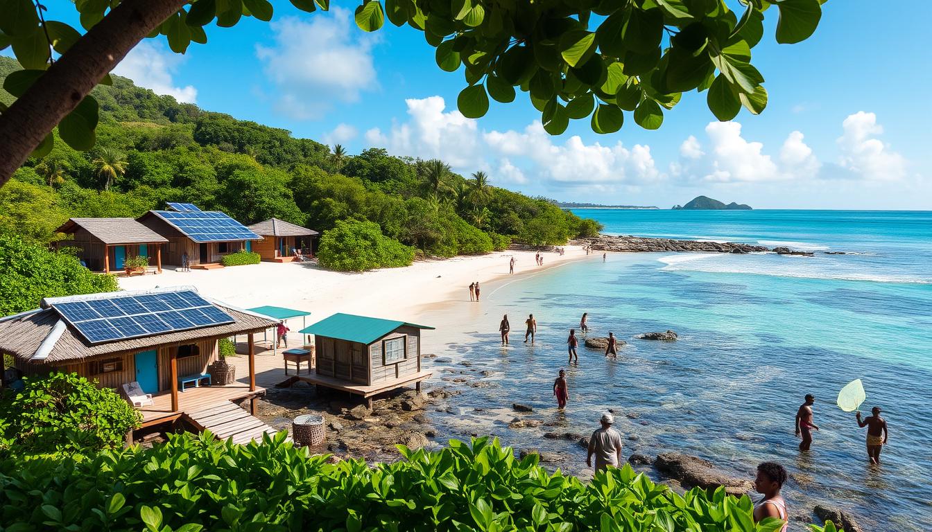 Anse de Colombier sustainable tourism efforts