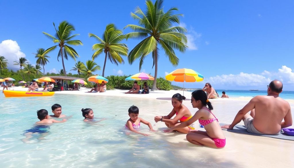 Beach activities for families Grand Anse Beach activities for families Grand Anse