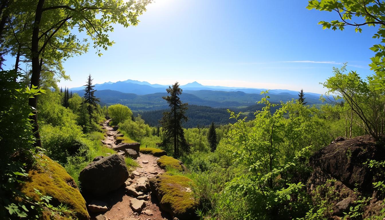 Can I go hiking near Grenville?