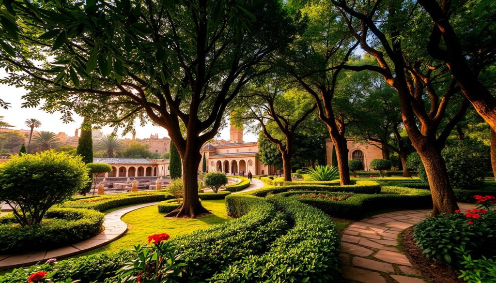 Chellah gardens Chellah gardens