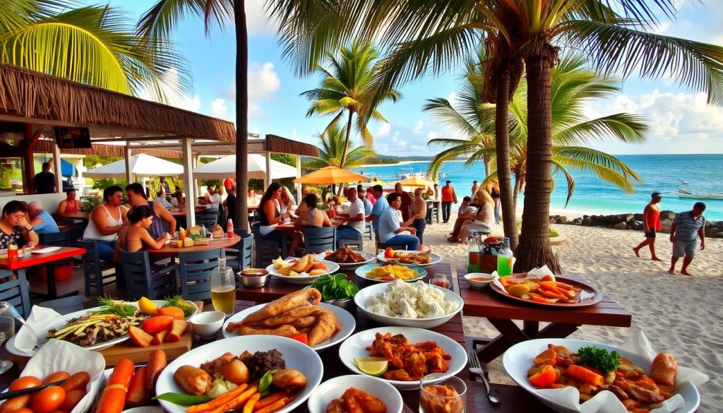 Dickenson Bay culinary scene Dickenson Bay culinary scene