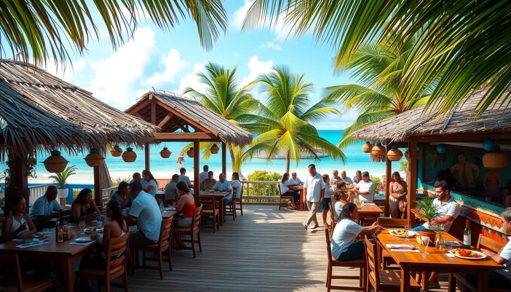 Dickenson Bay dining options Dickenson Bay dining options