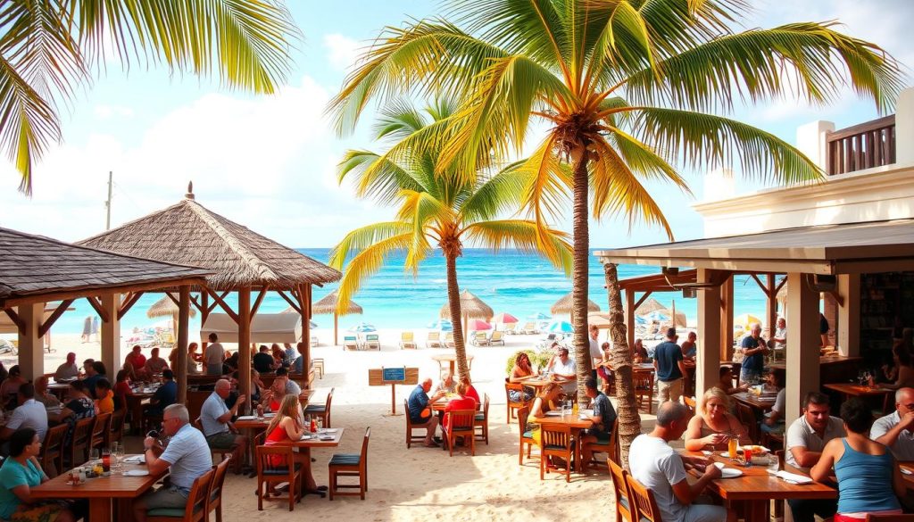 Dickenson Bay dining options Dickenson Bay dining options