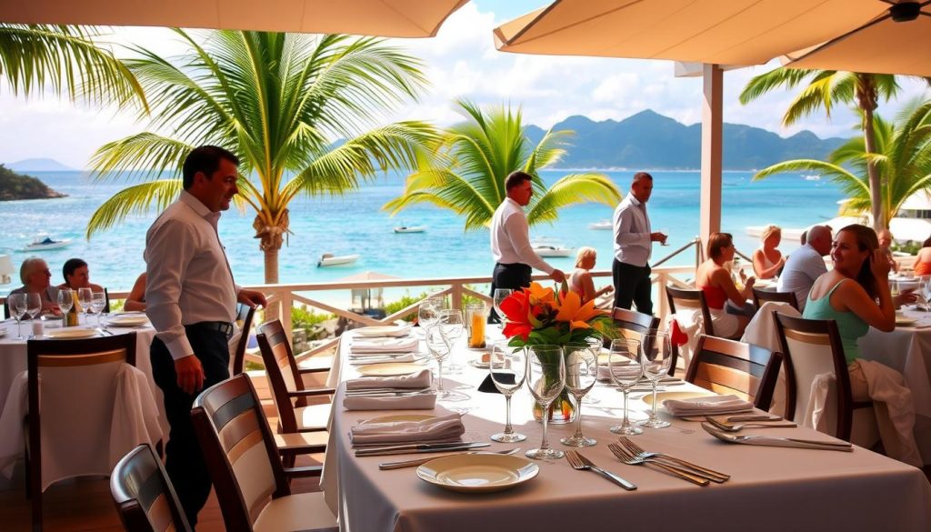 Dickenson Bay dining options Dickenson Bay dining options