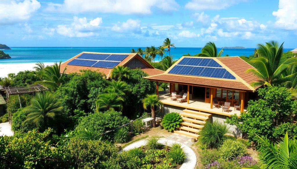 Eco-friendly accommodations in Dickenson Bay Eco-friendly accommodations in Dickenson Bay