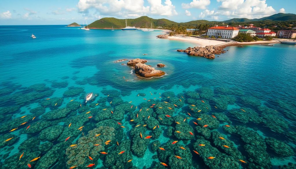 English Harbour diving sites English Harbour diving sites