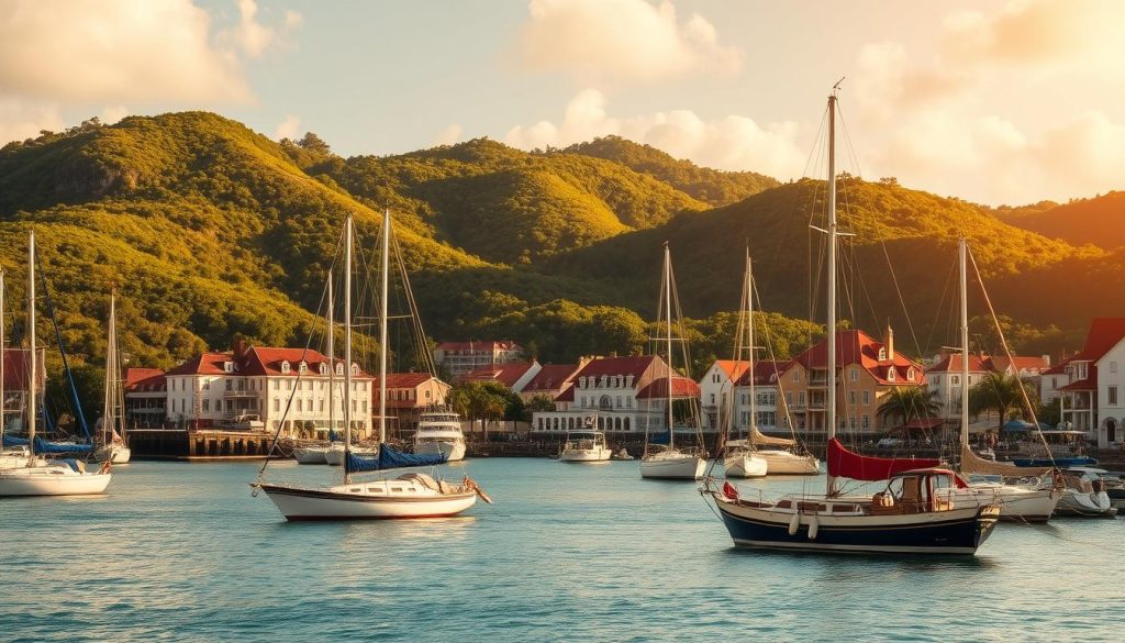 English Harbour historical landmarks English Harbour historical landmarks