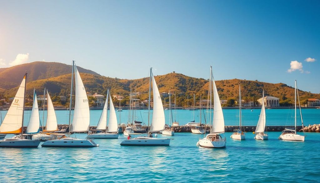 English Harbour sailing English Harbour sailing
