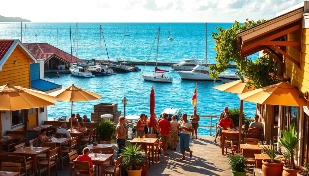 English Harbour waterfront restaurants English Harbour waterfront restaurants