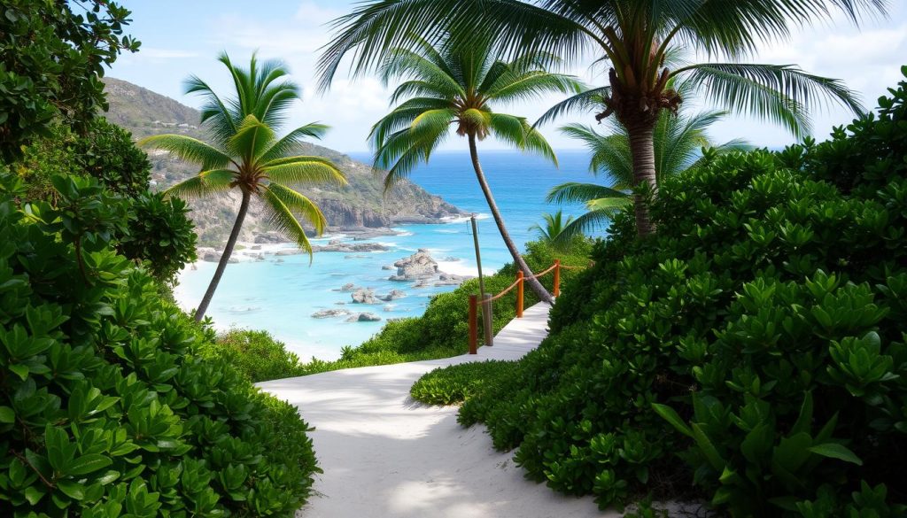 Getting to Shell Beach in St. Barts Getting to Shell Beach in St. Barts
