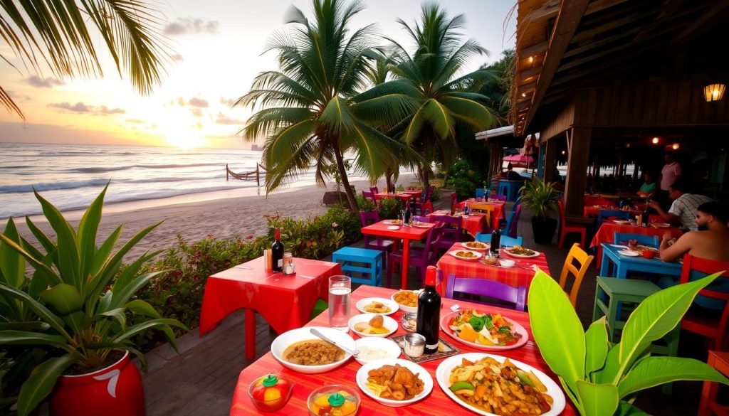Grand Anse Beach dining Grand Anse Beach dining