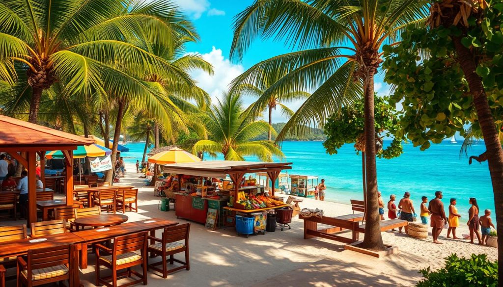 Grand Anse Beach dining choices Grand Anse Beach dining choices