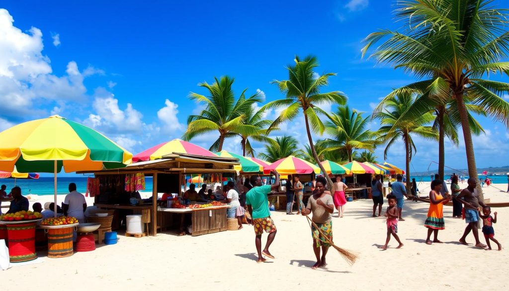Grand Anse Beach local culture Grand Anse Beach local culture