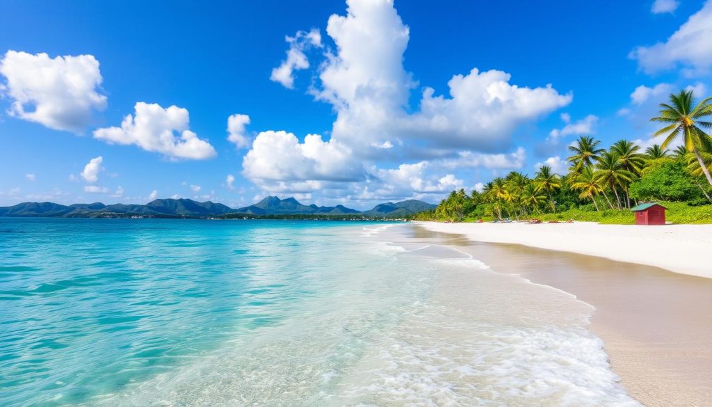 Grand Anse Beach location Grand Anse Beach location