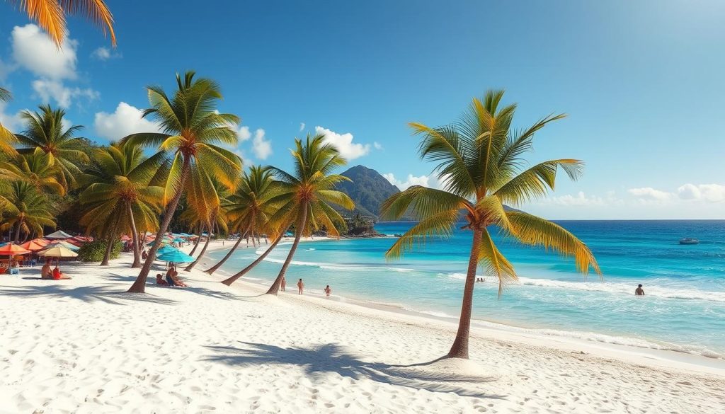 Grand Anse Beach scenery Grand Anse Beach scenery