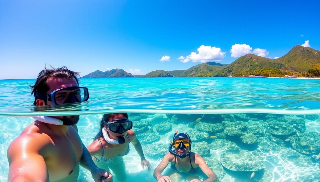 Grand Anse Beach snorkeling Grand Anse Beach snorkeling