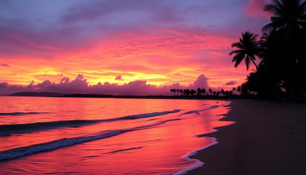 Grand Anse Beach sunset spot Grand Anse Beach sunset spot