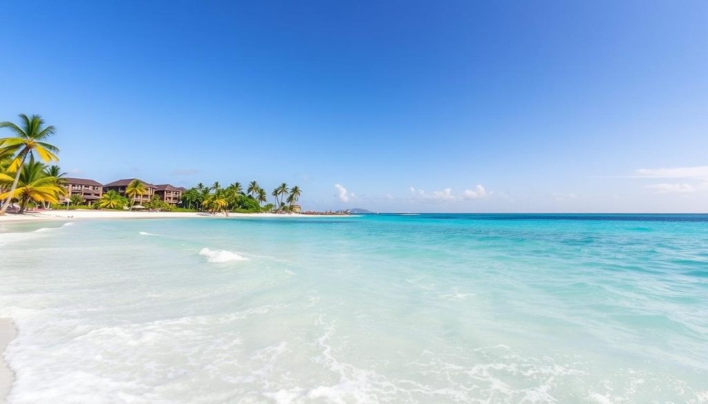 Grand Anse Beach swimmable year-round Grand Anse Beach swimmable year-round