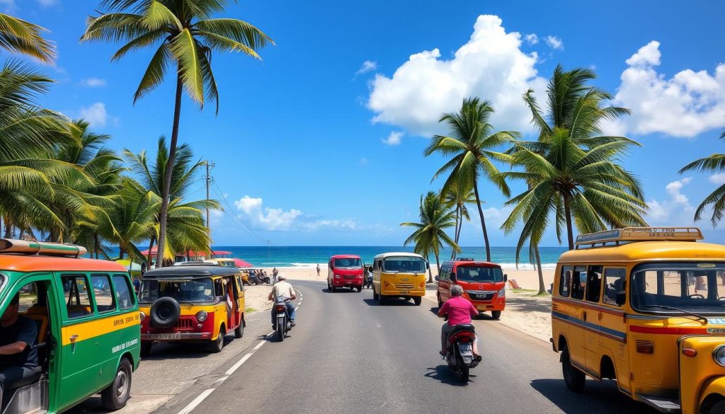 Grand Anse Beach transportation Grand Anse Beach transportation