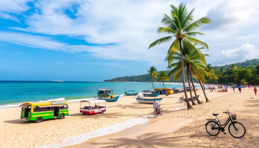 Grand Anse Beach transportation Grand Anse Beach transportation