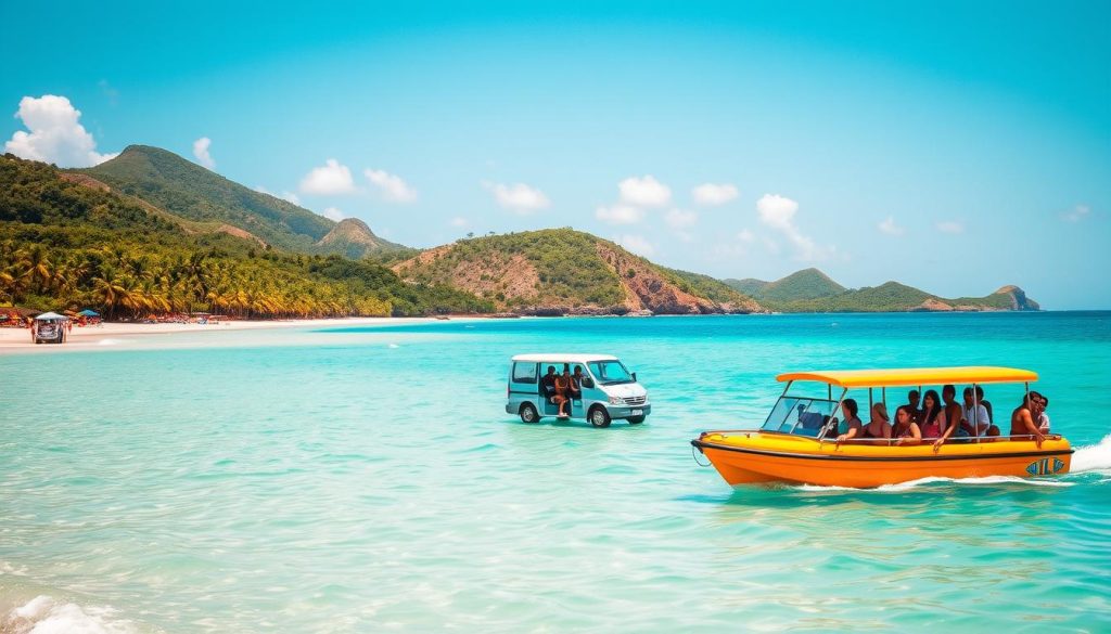 Grand Anse Beach transportation Grand Anse Beach transportation