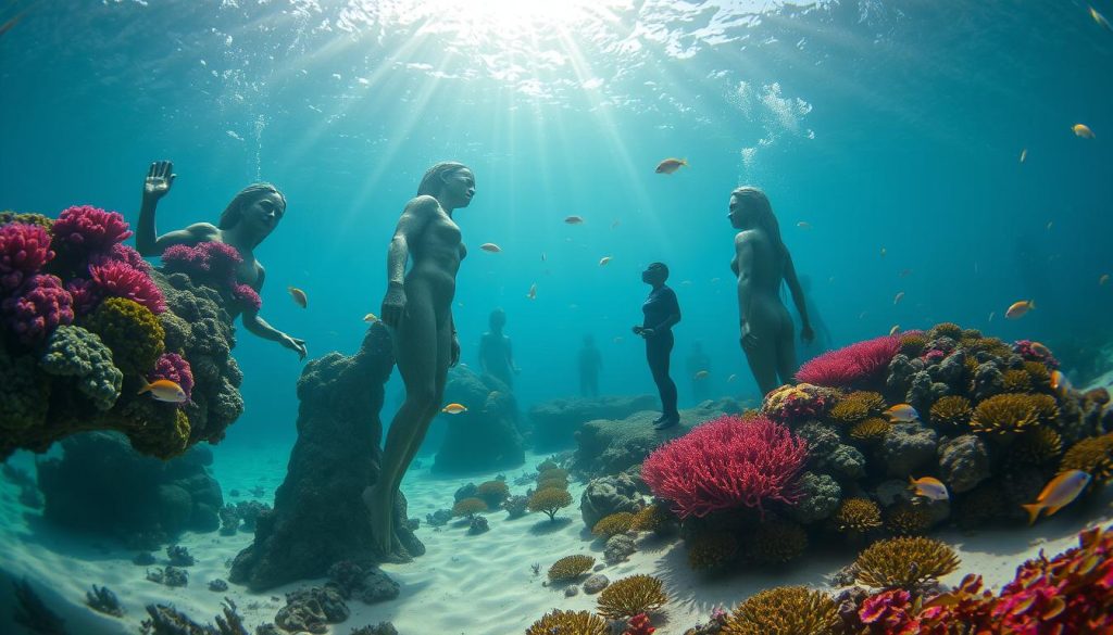 Grenada Underwater Sculpture Park Grenada Underwater Sculpture Park