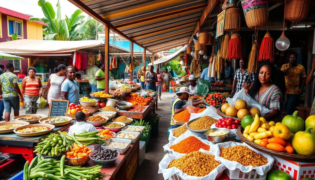 Grenville Grenada solo travel food Grenville Grenada solo travel food