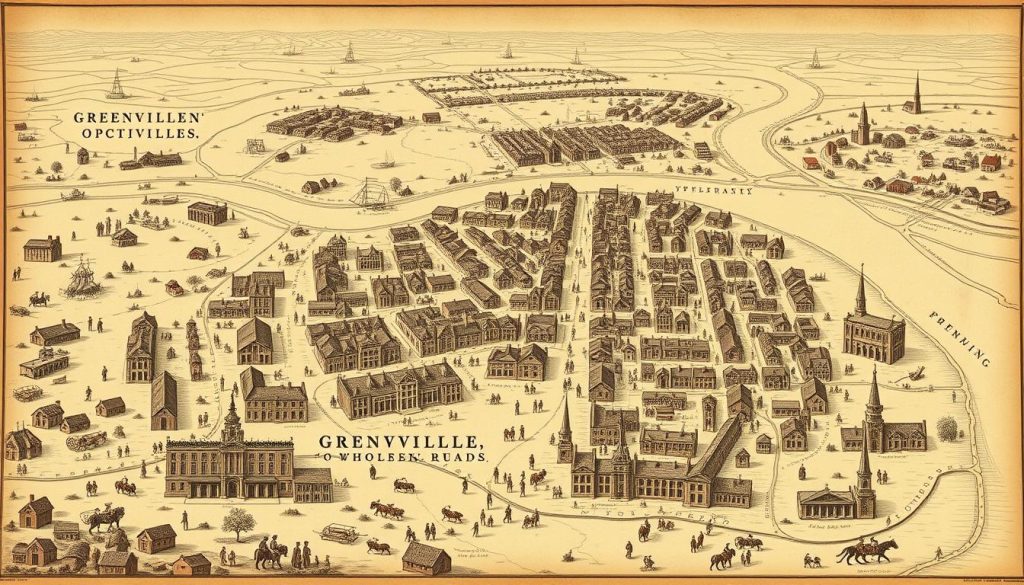 Grenville historical map Grenville historical map