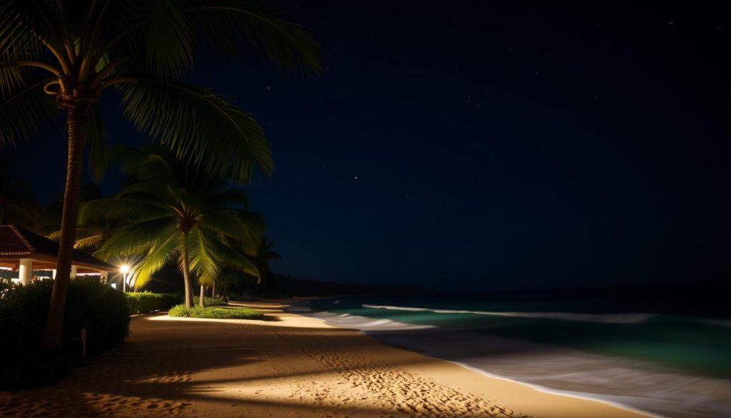 Levera Beach after dark access Levera Beach after dark access
