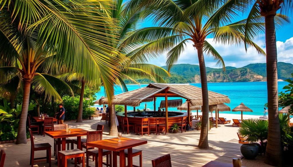 Levera Beach dining options Levera Beach dining options