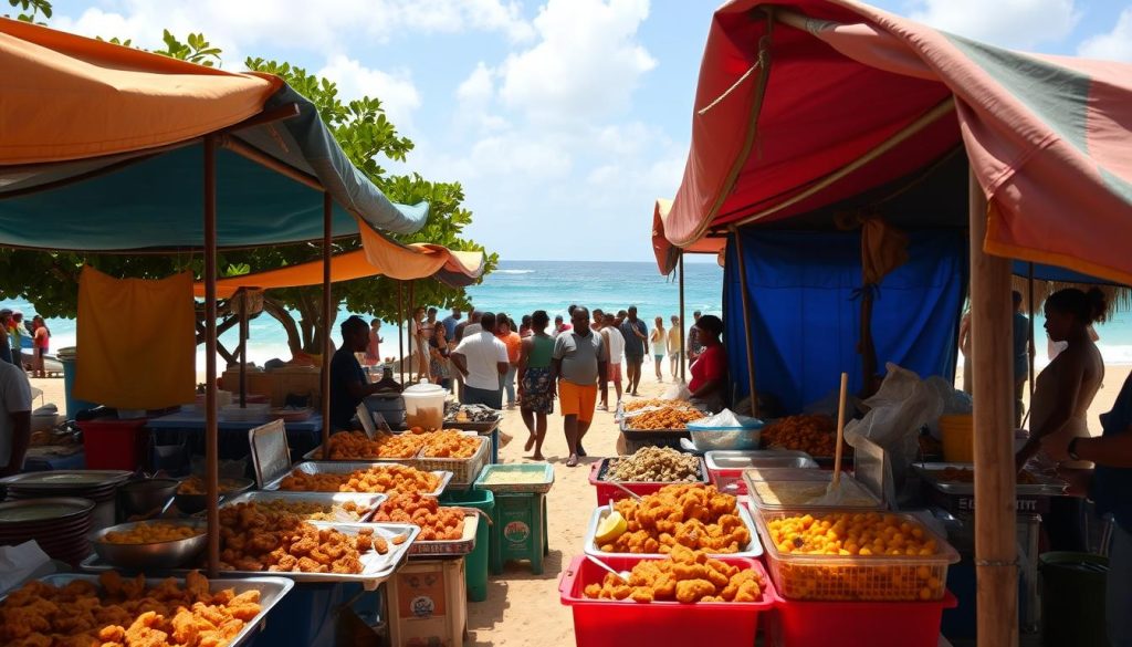 Levera Beach food vendors Levera Beach food vendors