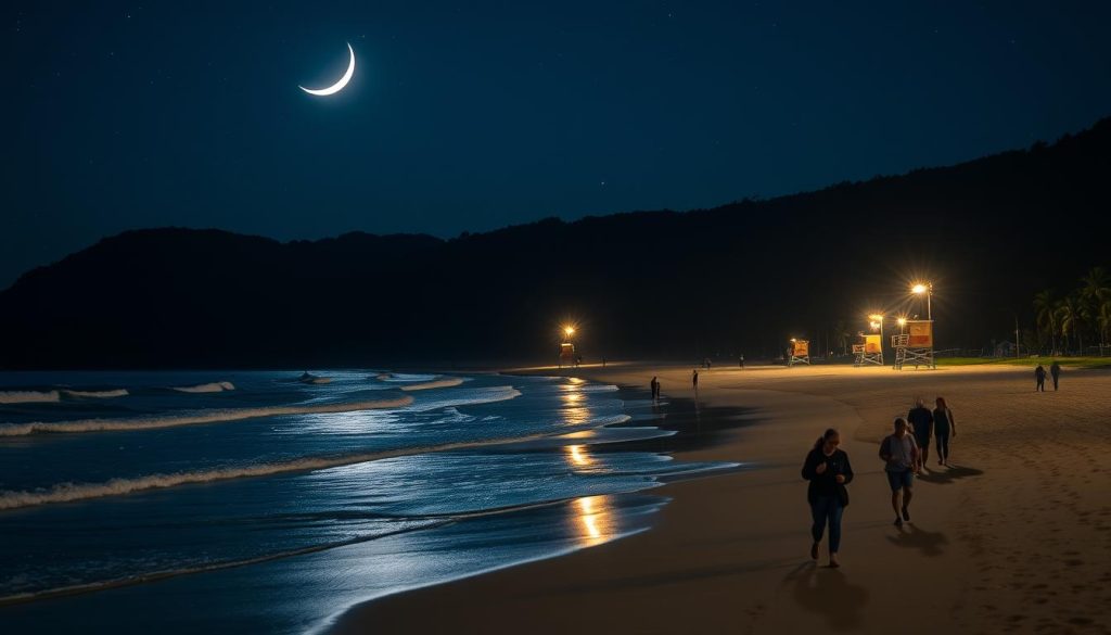 Levera Beach night time safety Levera Beach night time safety