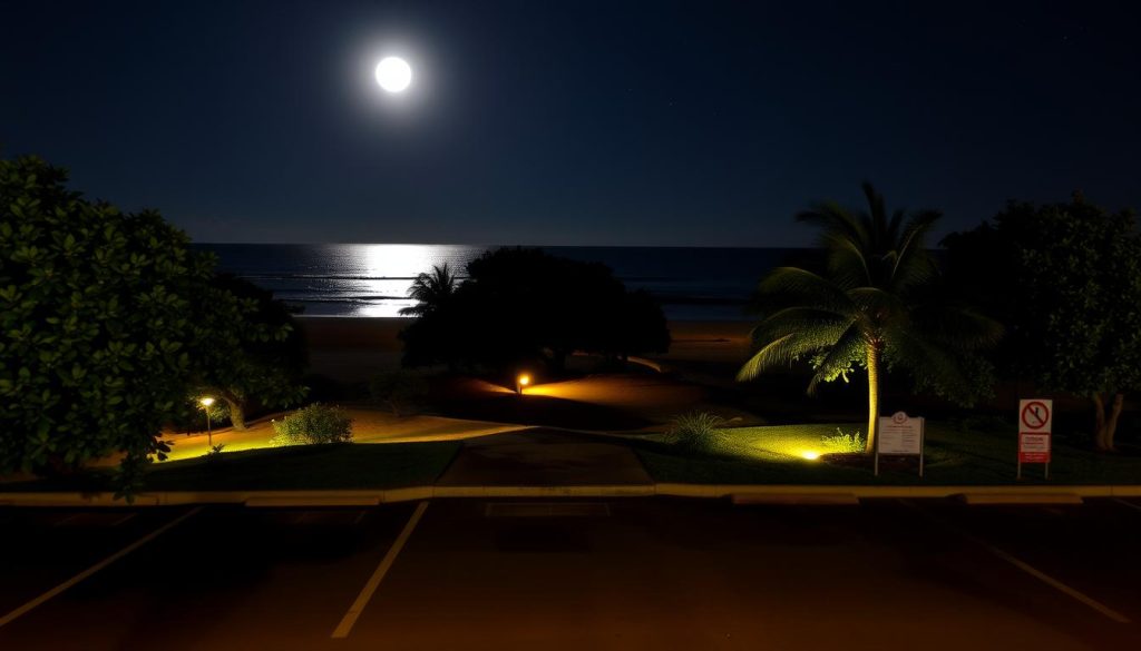 Levera Beach night time safety Levera Beach night time safety
