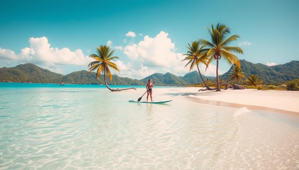 Levera Beach paddleboarding Levera Beach paddleboarding