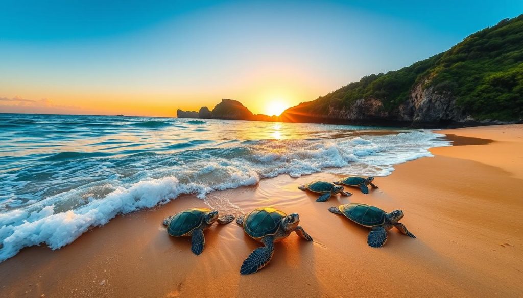 Levera Beach turtle watching Levera Beach turtle watching